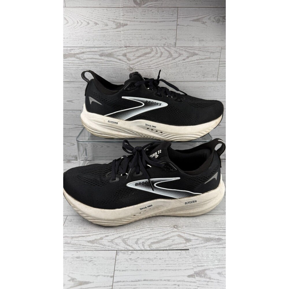 Brooks Glycerian 22 1204341B090 Black 12B Womens Sneaker Mesh Running Shoes #29